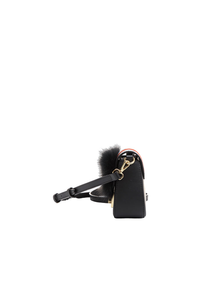 Little Mons Leather Crossbody & Shoulder Handbag