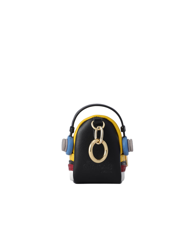Minions Leather Nano Crossbody & Shoulder Handbag - Sport Wear with Earphone