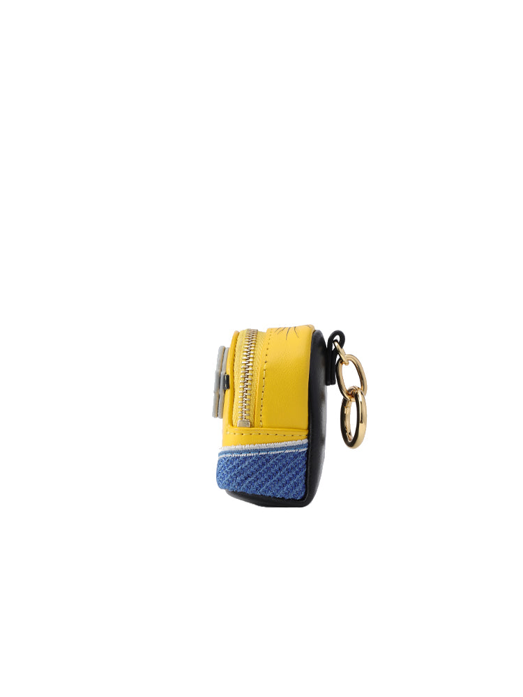 Minions Leather Nano Crossbody & Shoulder Handbag - Blue Sport Wear