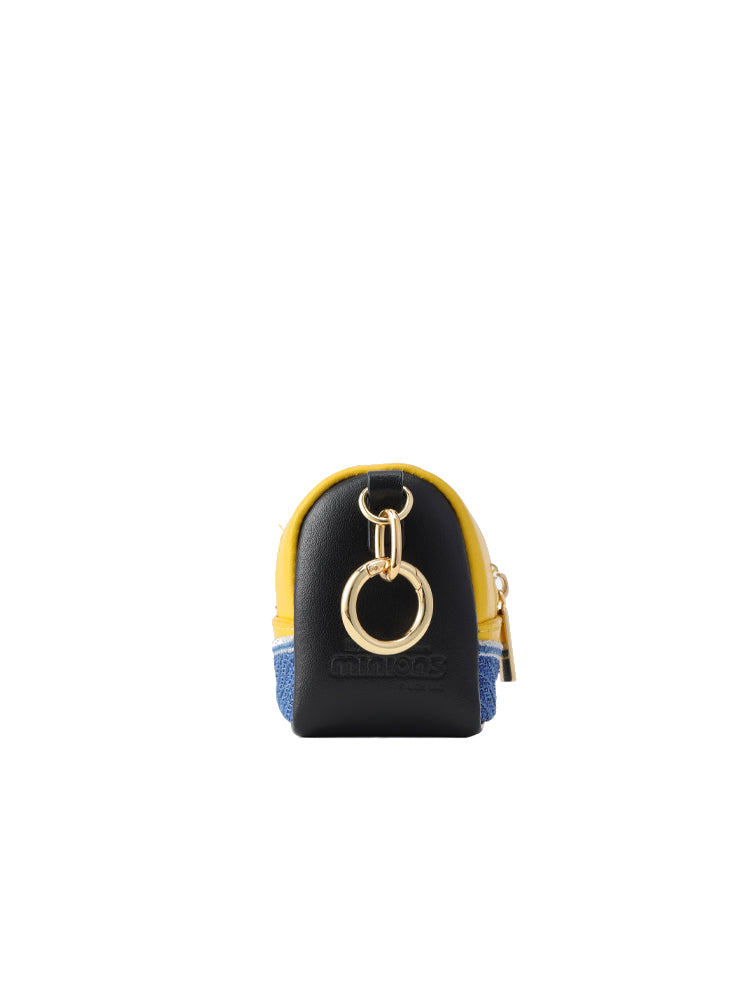 Minions Leather Nano Crossbody & Shoulder Handbag - Blue Sport Wear