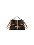 FION Y Island Jacquard with Leather Crossbody & Shoulder Bag