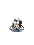 Minnie Mouse Denim with Leather Backpack