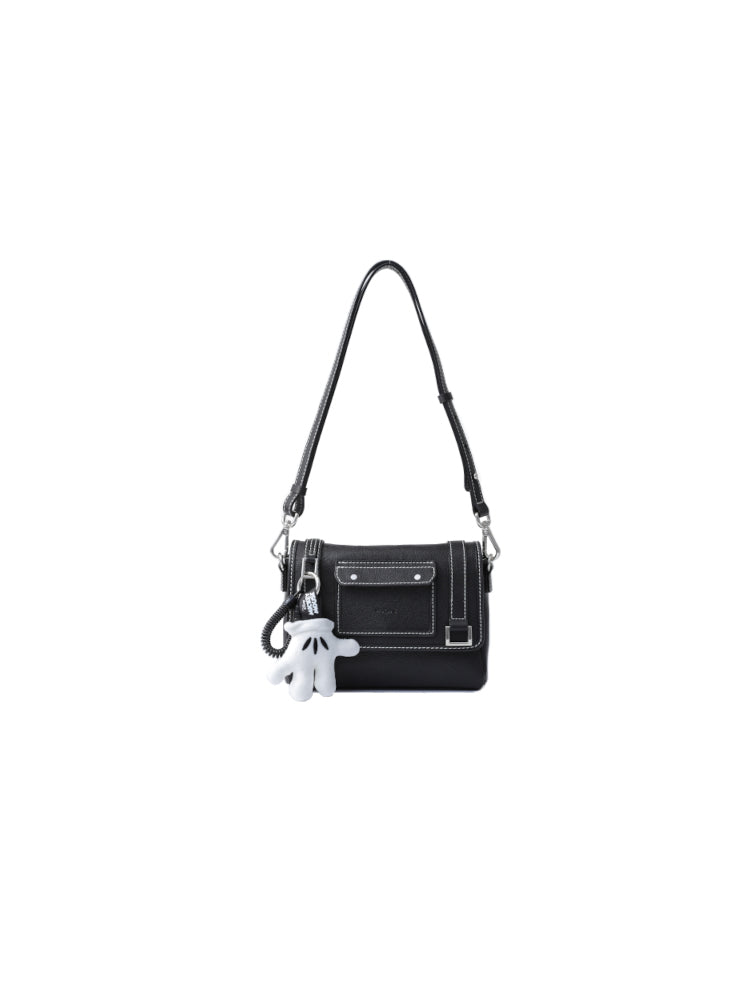 Mickey Mouse Palm Leather Crossbody and Shoulder Bag
