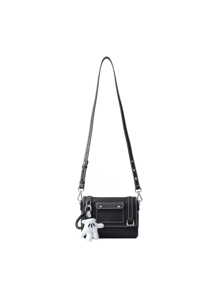 Mickey Mouse Palm Leather Crossbody and Shoulder Bag