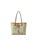 Mickey Mouse Monogram PVC with Leather Tote Bag