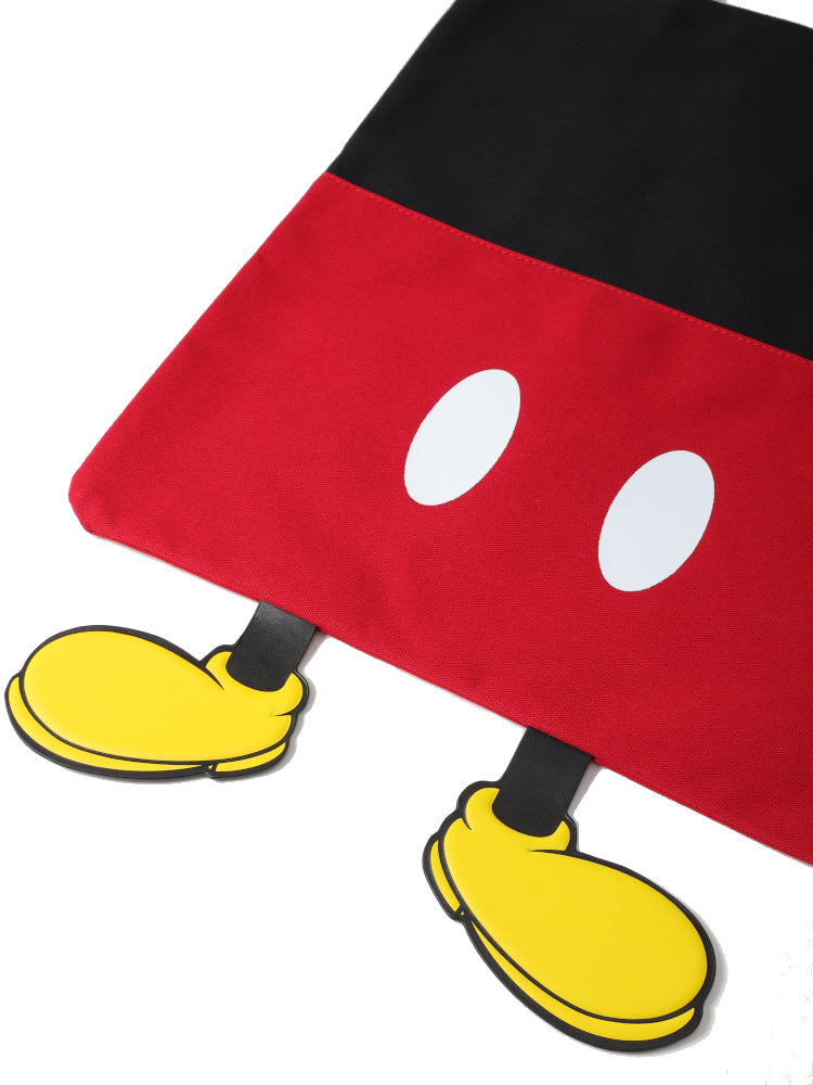 Mickey Mouse Red Trousers Canvas Shopping Bag