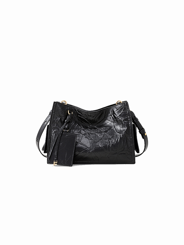 FION Bonbon Medium Leather Tote Bag