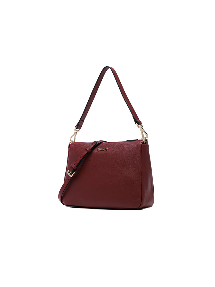 Rocky Leather Shoulder Bag