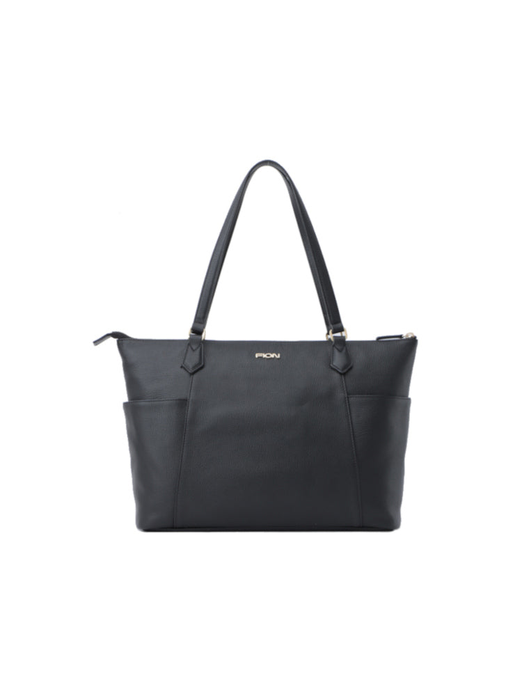 Rocky Leather Top Handle Bag