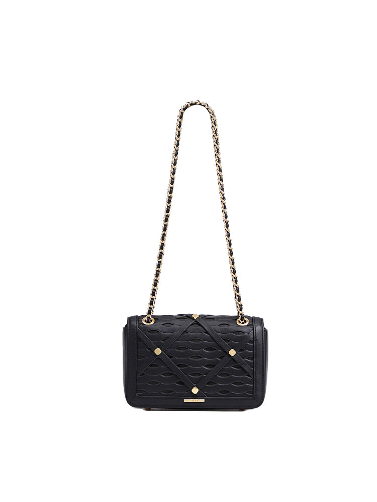 Hanada Leather Crossbody & Shoulder Handbag