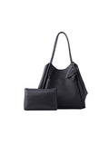 Basket Jacquard with Leather Tote Bag