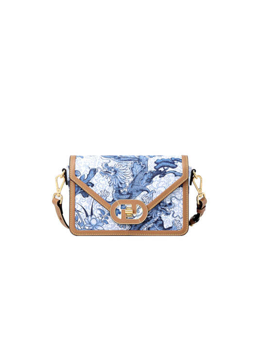 Dragon Jacquard Crossbody & Shoulder Bag