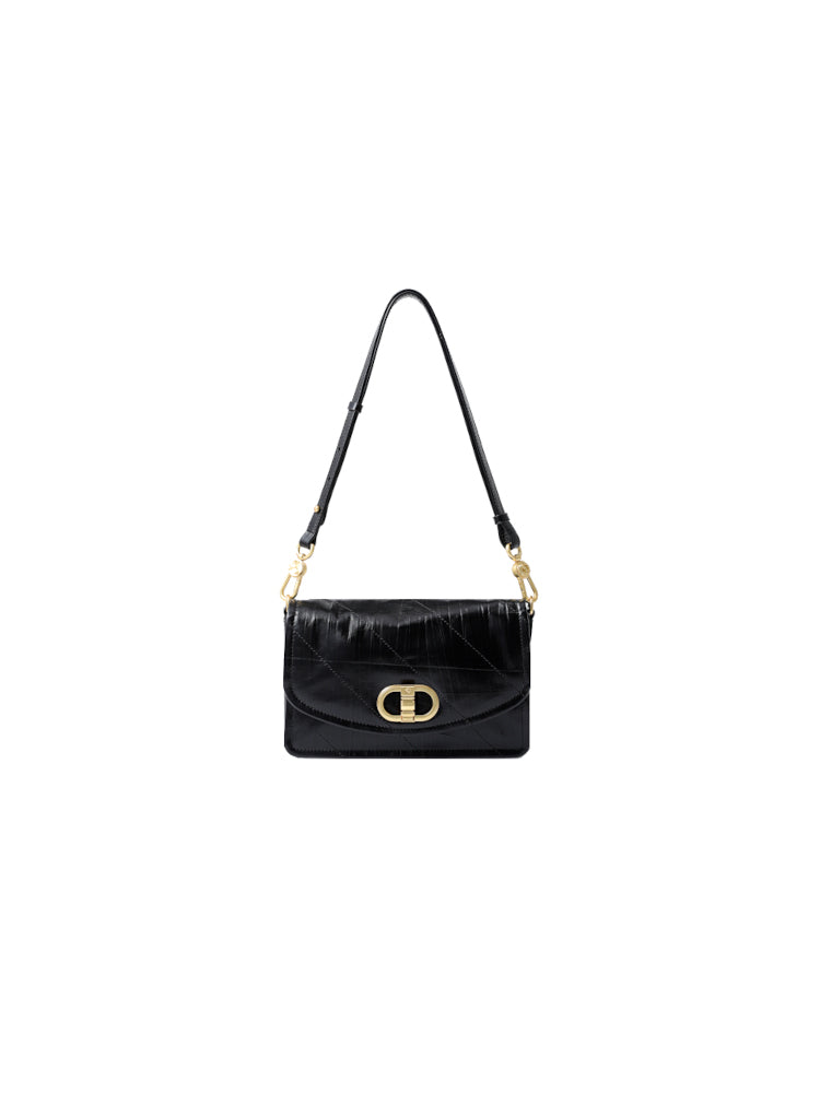 Note Medium Leather Shoulder Bag