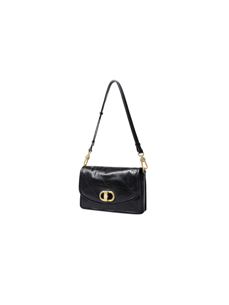 Note Medium Leather Shoulder Bag