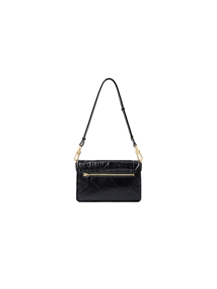 Note Medium Leather Shoulder Bag