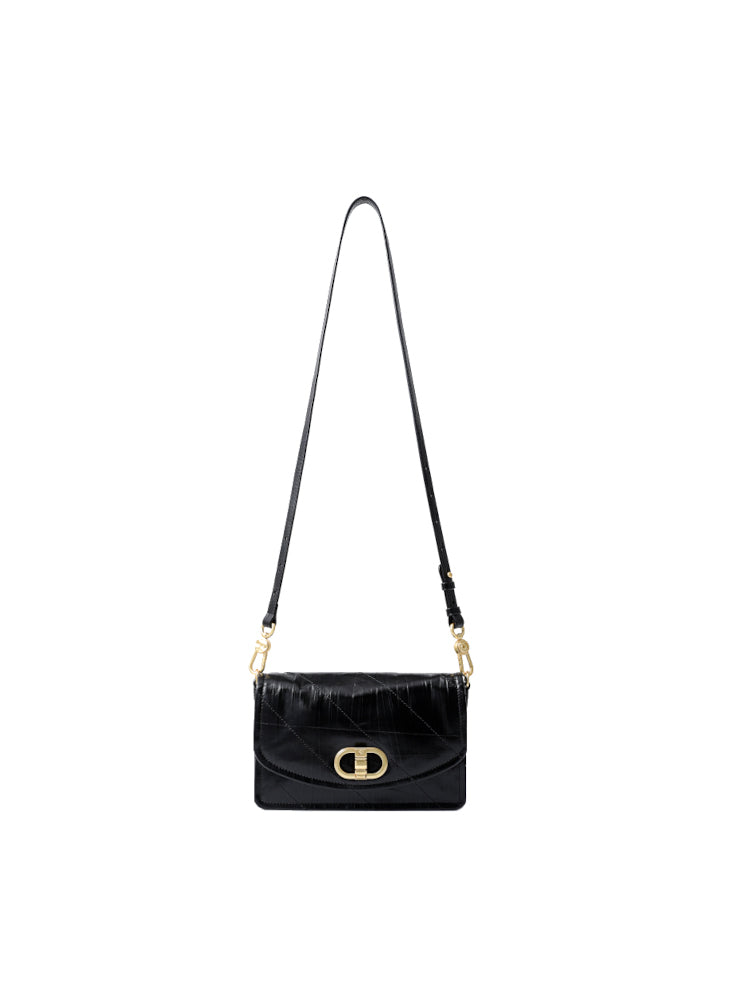 Note Medium Leather Shoulder Bag