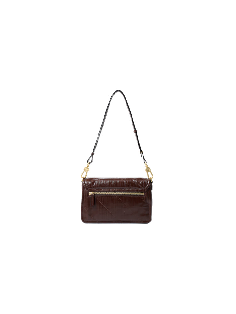 Note Medium Leather Shoulder Bag