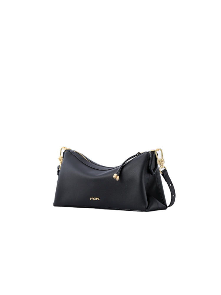 Lucky Leather Arc Shoulder Bag