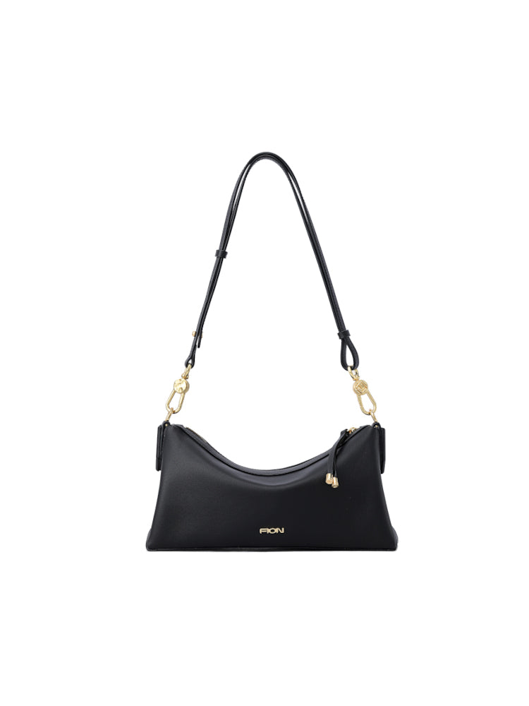 Lucky Leather Arc Shoulder Bag