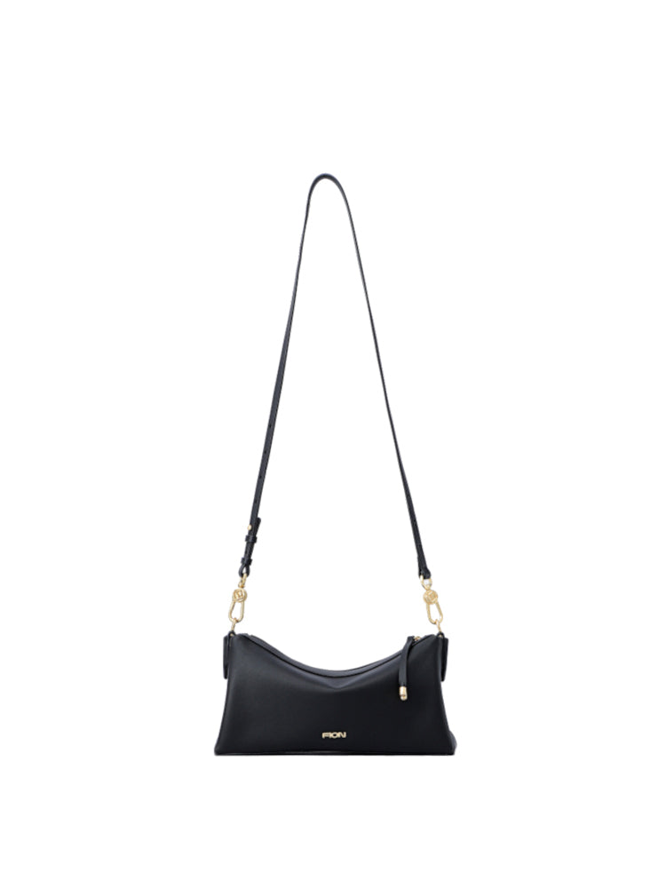 Lucky Leather Arc Shoulder Bag