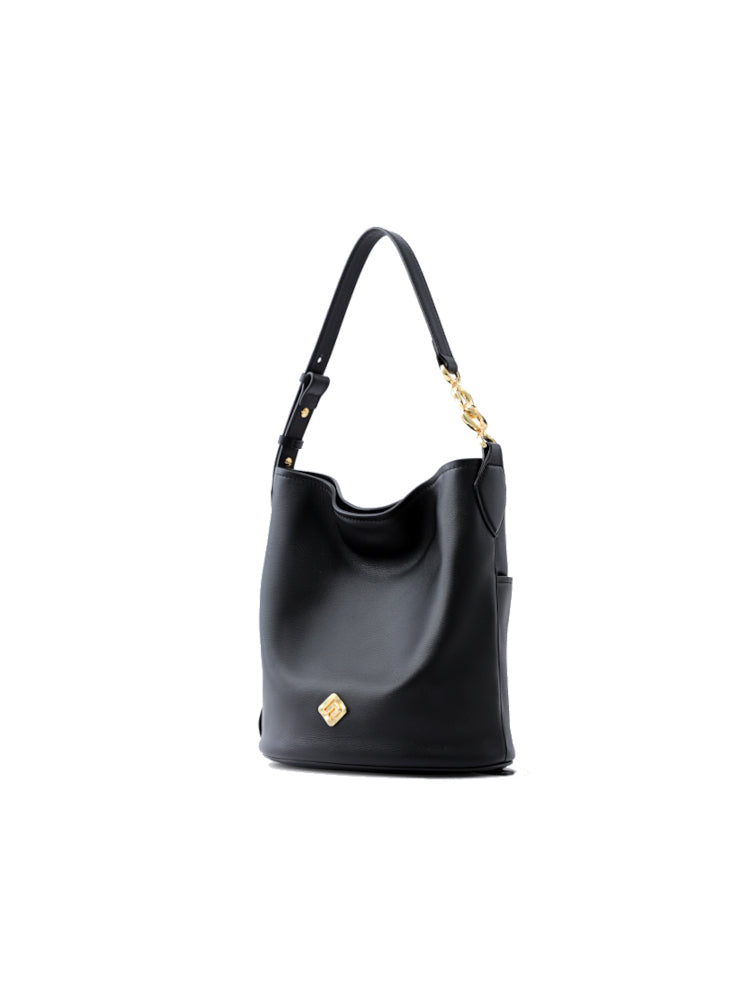 Lucky Leather Bucket Bag