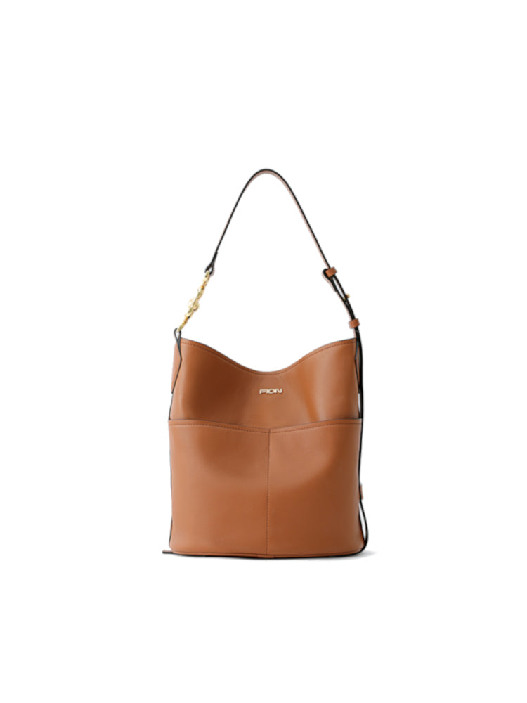 Lucky Leather Bucket Bag