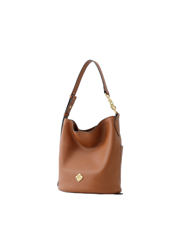 Lucky Leather Bucket Bag