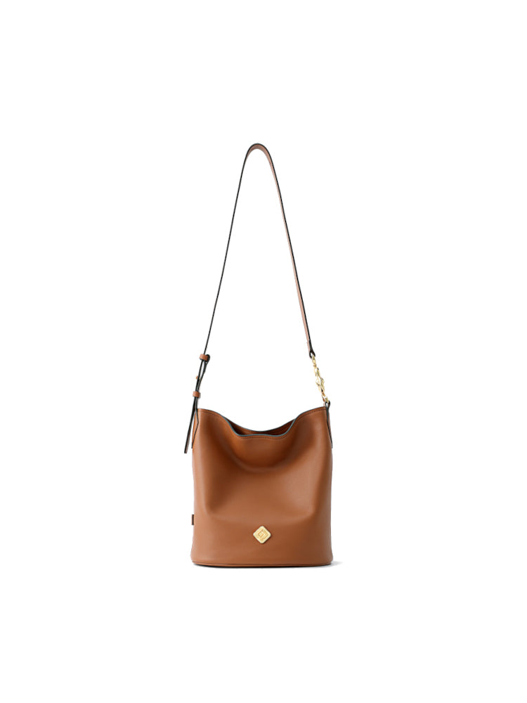 Lucky Leather Bucket Bag