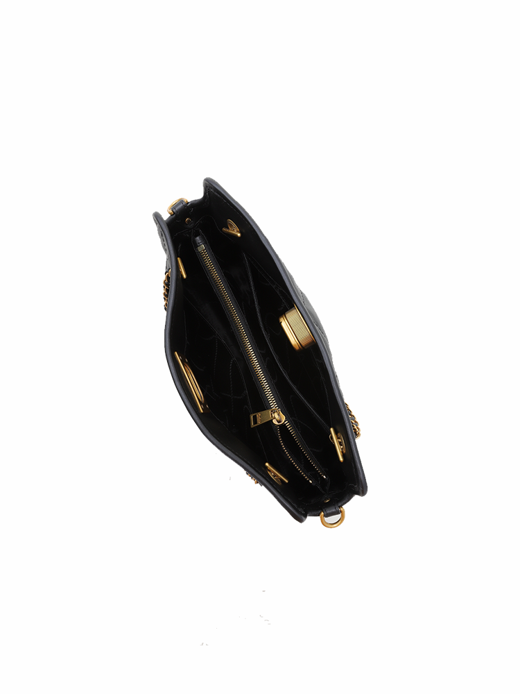 FION Vitrail Large Leather Chain Shoulder Bag
