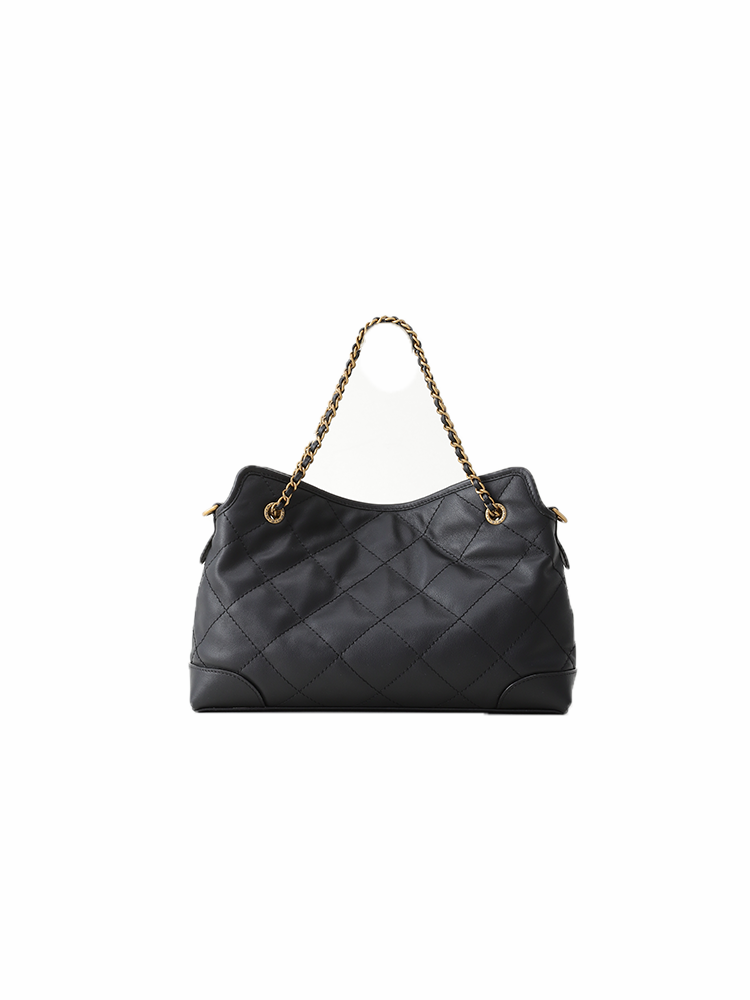 FION Vitrail Large Leather Chain Shoulder Bag