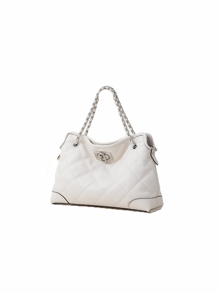 FION Vitrail Large Leather Chain Shoulder Bag