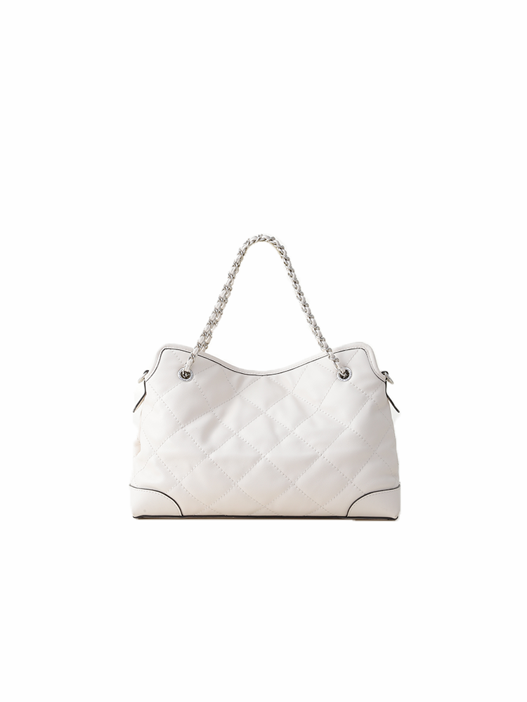 FION Vitrail Large Leather Chain Shoulder Bag