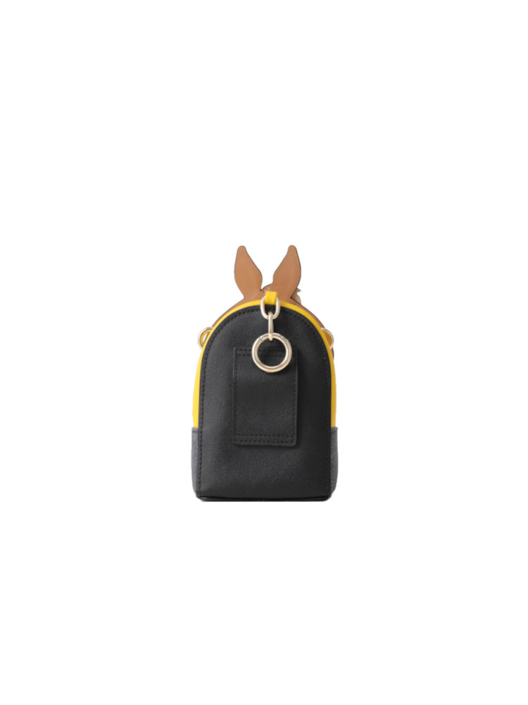 Minions Horse Denim with Leather Mini Crossbody & Shoulder Bag