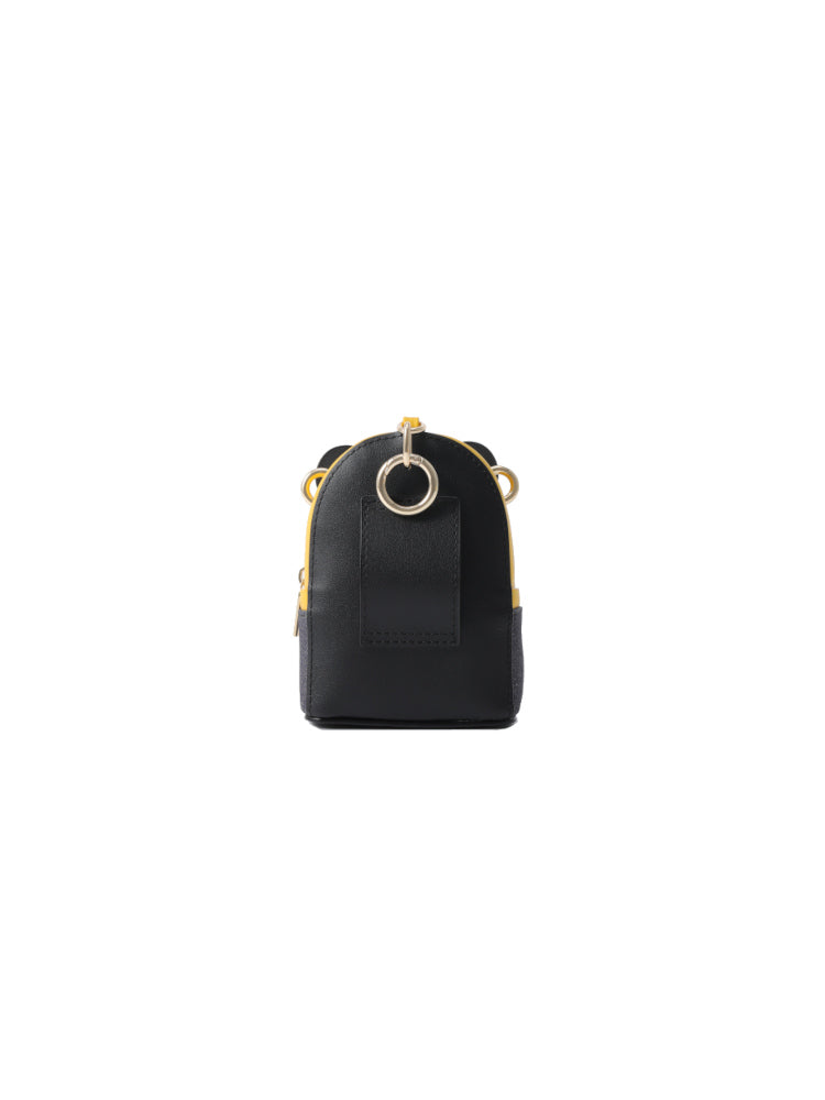 (Restock) Minions Bob & Tim Denim with Leather Mini Crossbody & Shoulder Bag