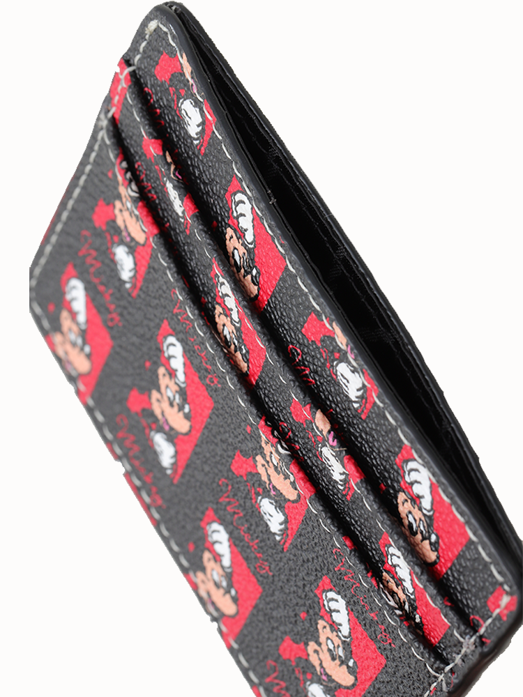 Mickey Mouse PVC with Leather Card Holder