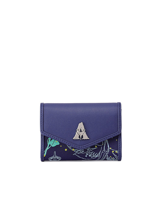 Avatar Jacquard with Leather Card Holder