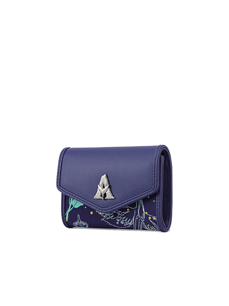 Avatar Jacquard with Leather Card Holder