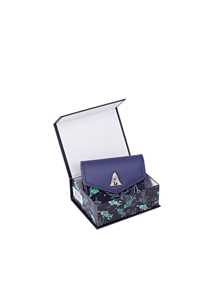 Avatar Jacquard with Leather Card Holder