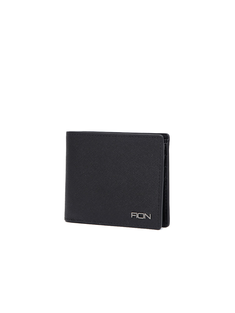 Cross Leather Short Wallet