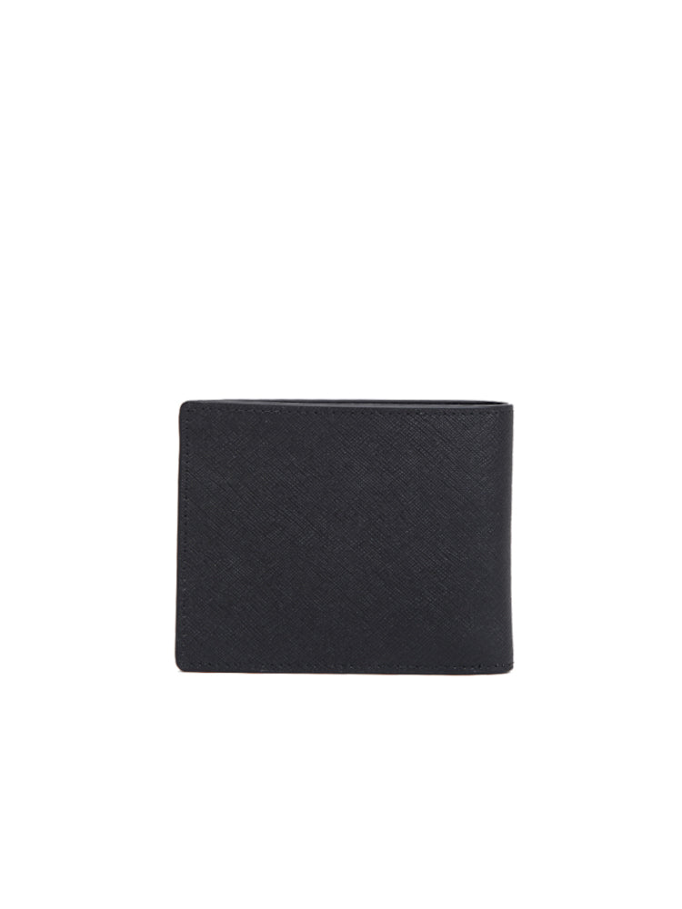 Cross Leather Short Wallet