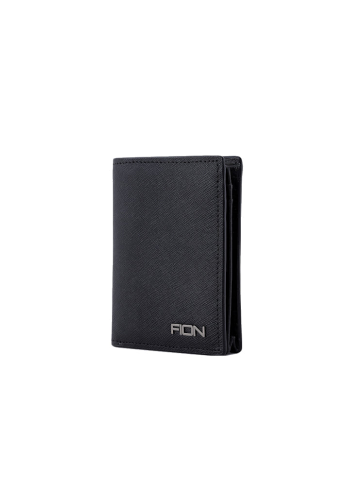 Cross Leather Short Wallet