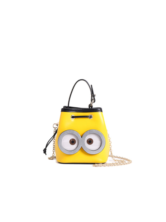 Minions Leather Mini Crossbody & Shoulder Handbag