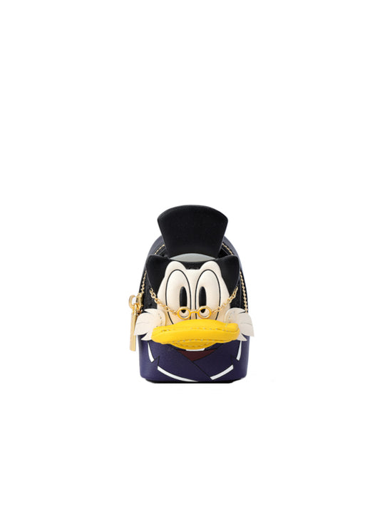 Donald Duck Scrooge Leather Nano Bag