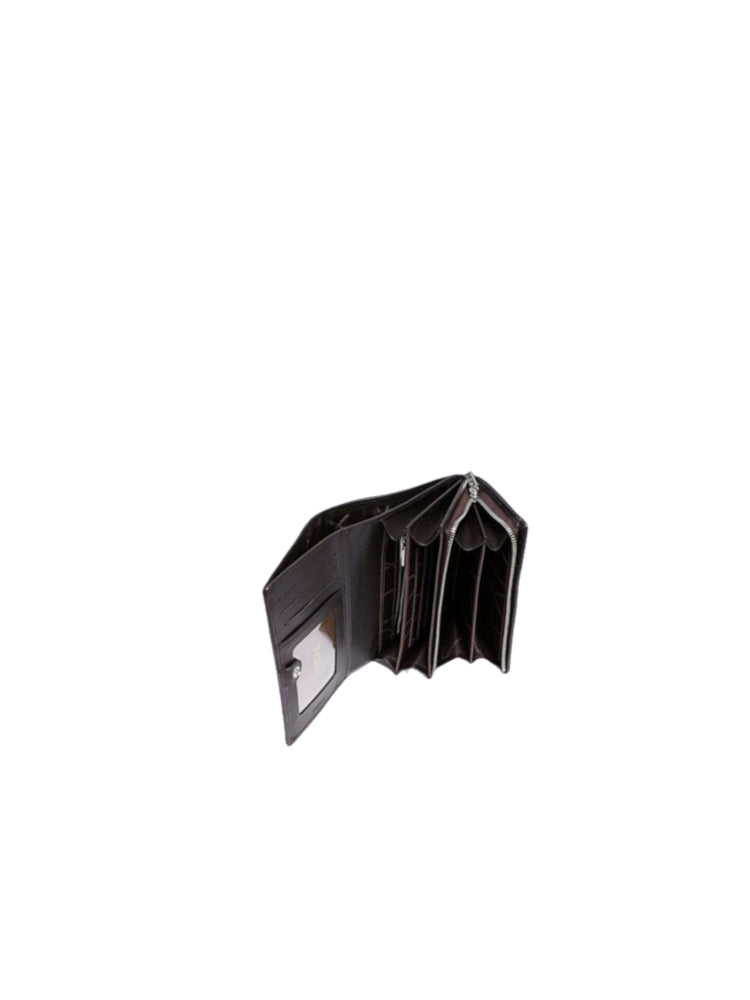 Patchwork Leather Short Wallet