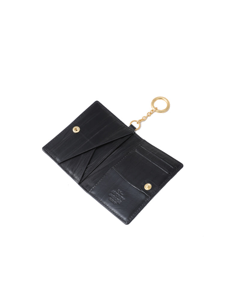 Mickey Mouse Black Embroidered Card Holder