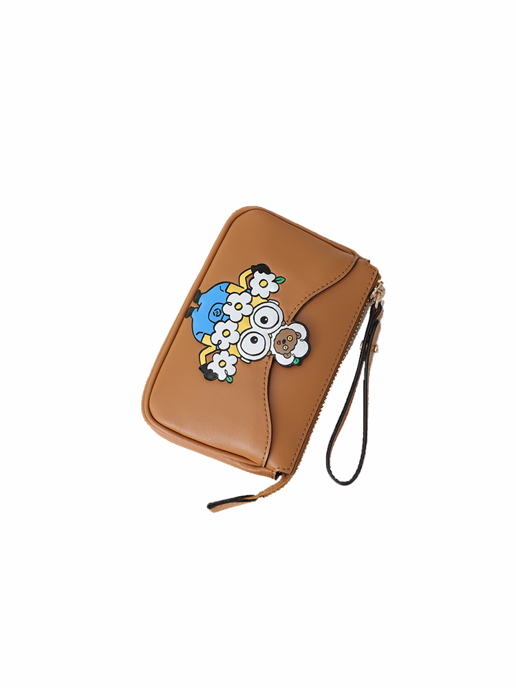 Minions & Monsters Daisy and Tim Leather Clutch Bag