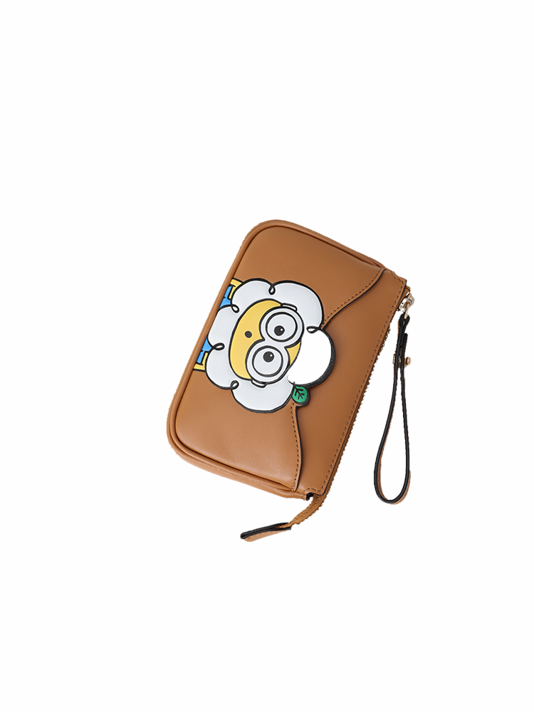 Minions & Monsters Daisy Leather Clutch Bag