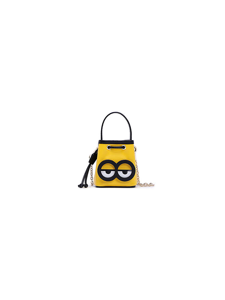 Minions Leather Mini Crossbody & Shoulder Handbag