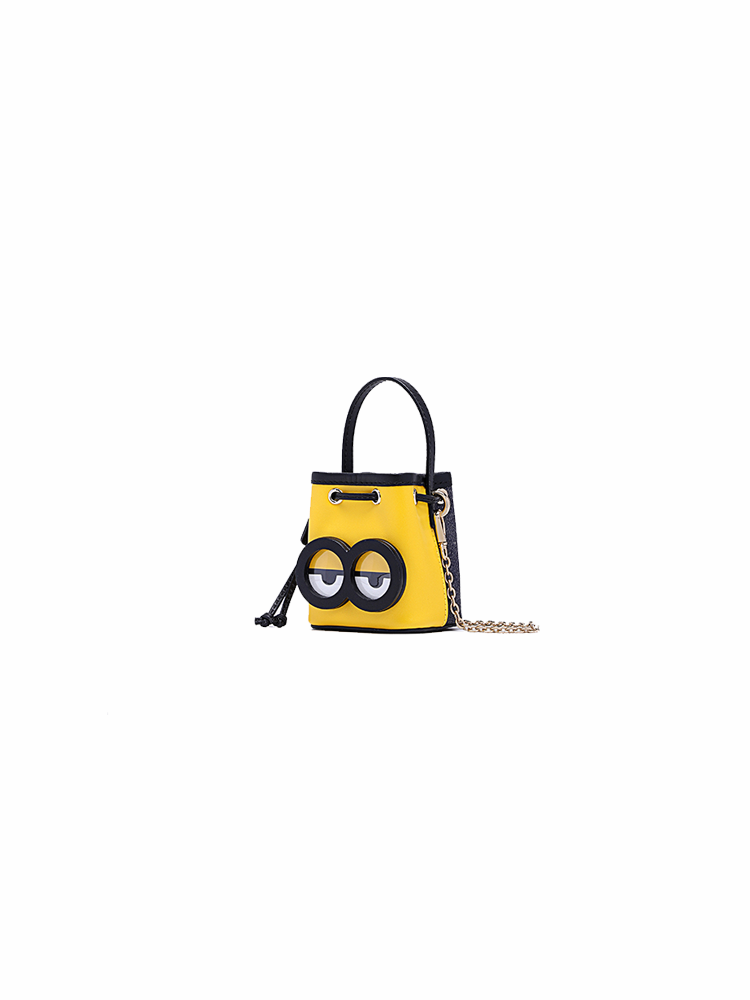 Minions Leather Mini Crossbody & Shoulder Handbag