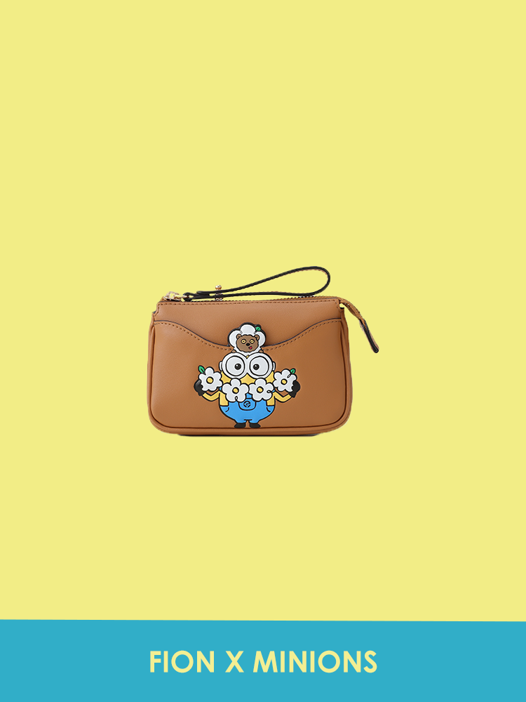Minions & Monsters Daisy and Tim Leather Clutch Bag